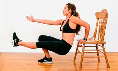 omgekeerde push-ups voor het afslanken van armen