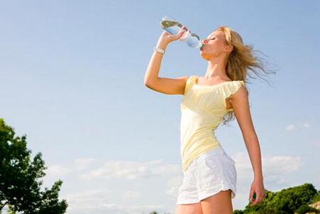 drinkwater voor snel gewichtsverlies