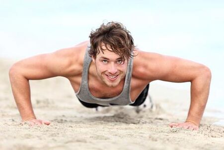 push-ups voor gewichtsverlies